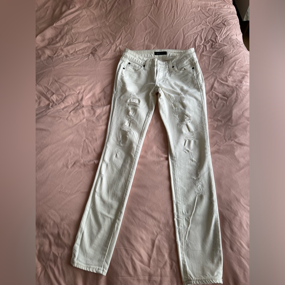 White jeans